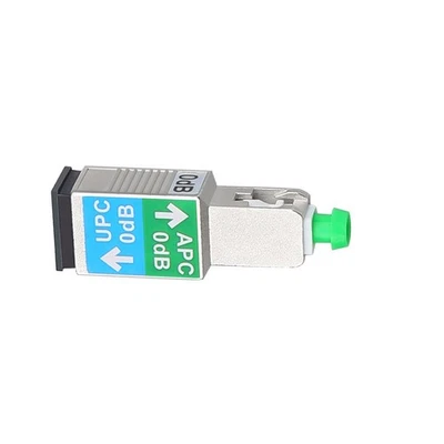 Optic Fiber Attenuator Connector 0dB SC/APC Male to SC/UPC Female Converter - Image 1 of 4