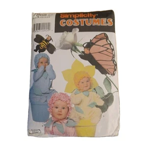 Vintage Simplicity Costume Pattern 7868 Baby Toddler Uncut - Picture 1 of 2