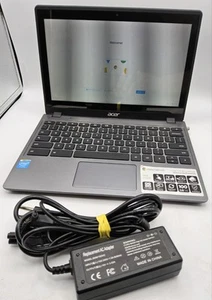 Acer C720P-2625 Chromebook 11.6" Touchscreen Intel Celeron 2955U 4GB / 16GB SSD - Picture 1 of 10