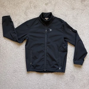 Ariat Men's Vernon 2.0 Soft-Shell Jacket - XLT - Black - Picture 1 of 8