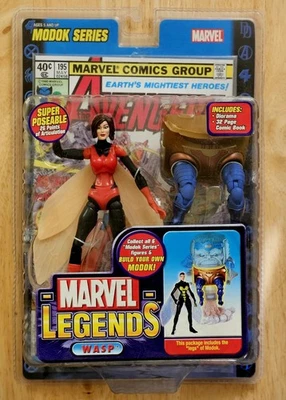 ToyBiz Marvel Legends Modok BAF WASP Red Variant 6" Action Figure 2006 Avengers - Image 1 of 4