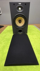 Bowers & Wilkins B&W (1) Single DM-601 S2 Bookshelf Speaker Black Works Great 🔥 - Picture 1 of 16