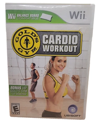 Gold's Gym Cardio Workout - Nintendo  Wii Game - Image 1 of 3