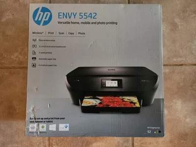 Hp Envy 5542 Wireless InkJet All-In-One Color Printer - Image 1 of 4