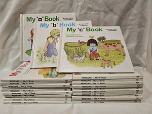 My First Steps to Reading ABC 24 Book Set By Jane Moncure 1991 Hardcover - Picture 1 of 10
