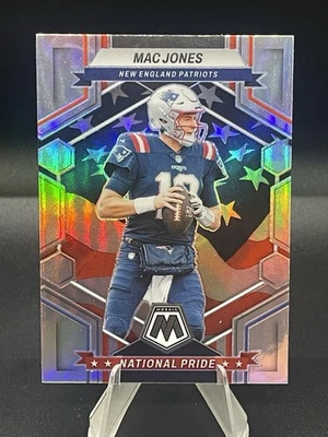2023 Panini Mosaic Mac Jones National Pride Silver Prizm #261 - Image 1 of 2