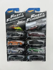 2013 Hot Wheels Fast & Furious 8 Car Set Walmart Exclusive SKYLINE SUPRA MUSTANG - Picture 1 of 17