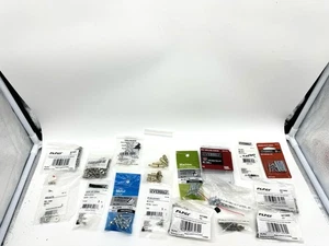 Großhandelsposten kleiner Befestigungselemente Metallschrauben, Sechskantmuttern, Allzweckscharniere usw. - Bild 1 von 18