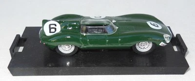 a BRUMM Jaguar D 型勒芒 Mike Hawthorn 1: 43 比例压铸模型 — 第 1/4 张图片