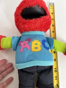Sesame Street Talking ABC Elmo Alphabet Song Stuffed Animal Plush 12” Toy 2013 - Picture 1 of 20