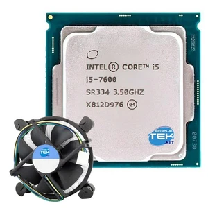 Intel Core I5-7600 SR334 3.5GHZ Max 4.10GHZ LGA1151 V1 CPU 4C/4T Processor - Picture 1 of 6