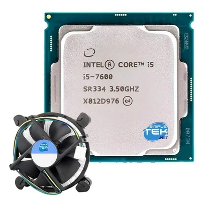 Intel Core i5-7600 SR334 3.5GHZ Max 4,10HGHZ LGA1151 V1 CPU 4C/4T Processor - Image 1 of 4