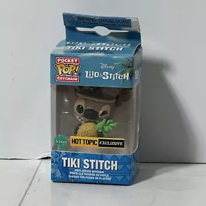 Funko Pocket Pop Keychain Scented Tiki Stitch Hot Topic Exclusive LILO & Stitch - Picture 1 of 6