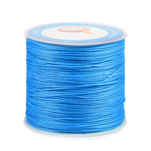Waxed Thread String Cord Sewing Machine Stitching for Leather Craft 87Yard 0.6mm - Picture 1 of 36