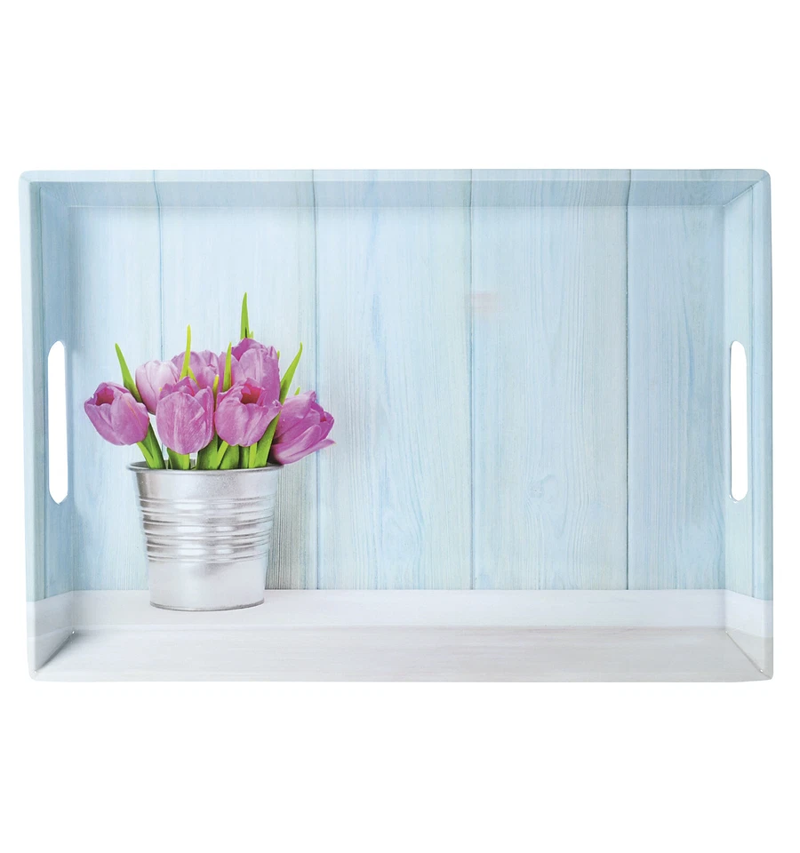 Kesper Serviertablett Tulpen 50 x 35 x 4,5 cm - Bild 1 von 1