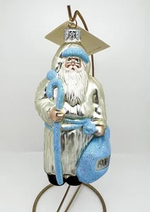 1999 Patricia Breen "Millennium Santa" RETIRED Handmade Holiday Ornament #9917 - Picture 1 of 8