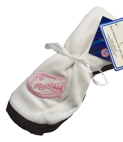 Baby Girl Blankets Florida Gators Pink NCAA Team Logo Cover