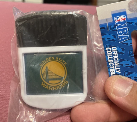 Golden State Warriors Magnetic Chip Clip NBA Cover