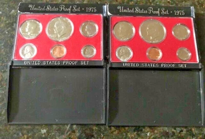 2 sets of 1975-S Clad Proof Set U.S. Mint Original Government Packaging OGP - Image 1 of 4