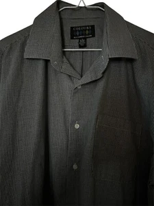 Colours by Alexander Julian Mens Top size Large Lightweight Button Up - Picture 1 of 4