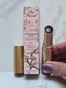 Too Faced BERRY NAUGHTY La Creme Lipstick (0.11 oz.) - Picture 1 of 4