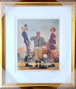 DAVIS/ROCKWELL "COIN TOSS" L.E. SIGNIERT & NUMMERIERT - Bild 1 von 12