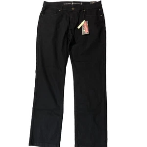 Beverly Hills Polo Club Jeans Mens 36x32 Slim Fit Modern Stretch Black Denim - Picture 1 of 11