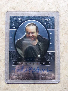 2011 Leaf Razor Metal Poker Base Auto TODD BRUNSON SP Short Print - Picture 1 of 1