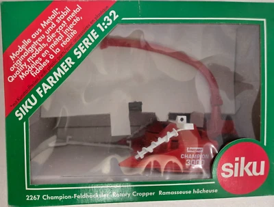 SIKU FARMER 1960 Champion Feldhacksler Rotary Cropper  Ramasseuse  1:32 in box - Image 1 of 4