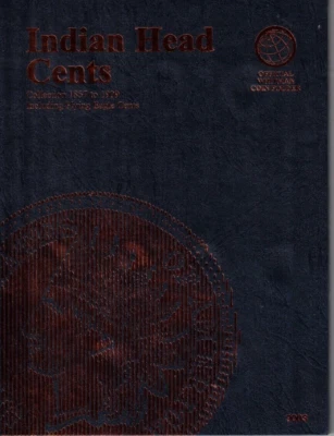 New Whitman Indian Head Cent Folder 1857-1909 - Image 1 of 4