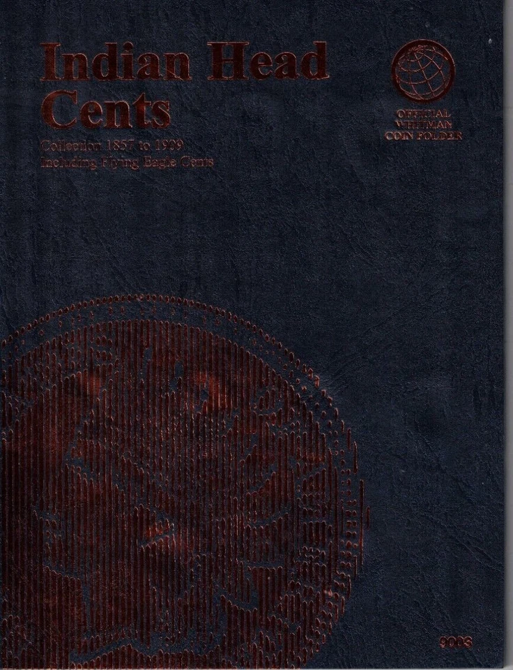 New Whitman Indian Head Cent Folder 1857-1909 - Image 1 of 4