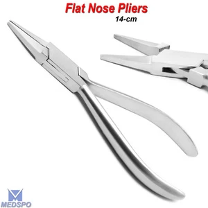 Orthodontic Wire Bending Tooth Braces Utility Forming Dental Flat Nose Plier CE - Picture 1 of 5