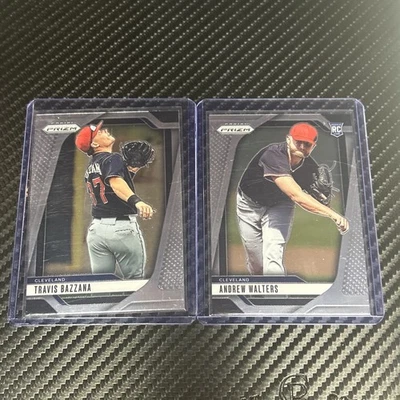 ⚾️2025 Prizm Baseball Travis Bazzana RC & Andrew Walters RC Cleveland Guardians - Image 1 of 4