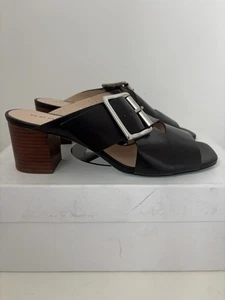 Paul Smith Women's Kenza Black Calf Leather Shoes Size UK 4 Eu 37 BNIB Rrp £115 - Afbeelding 1 van 7