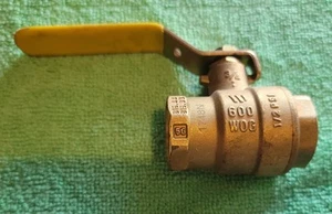 WATTS FBV-3C-3/4 VALVE NSNP Ball Valve 3/4" F-NPT - Picture 1 of 3