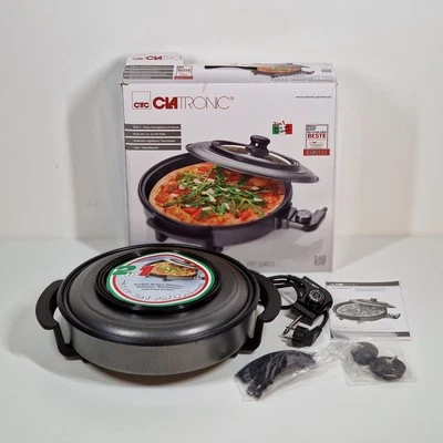 Clatronic PP 3402 Pizza / Party Pan Partypfanne Elektrische Pfanne 2in1 Ø36cm - Bild 1 von 4