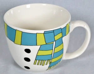 SCMHome Schneemann Schal 16 Unzen Keramiktasse Leckereien Suppe - Bild 1 von 6
