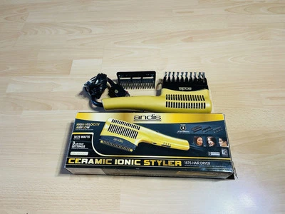 Andis Ceramic Ionic Styler Hair Dryer  Gold HS-2 1875W - Image 1 of 2