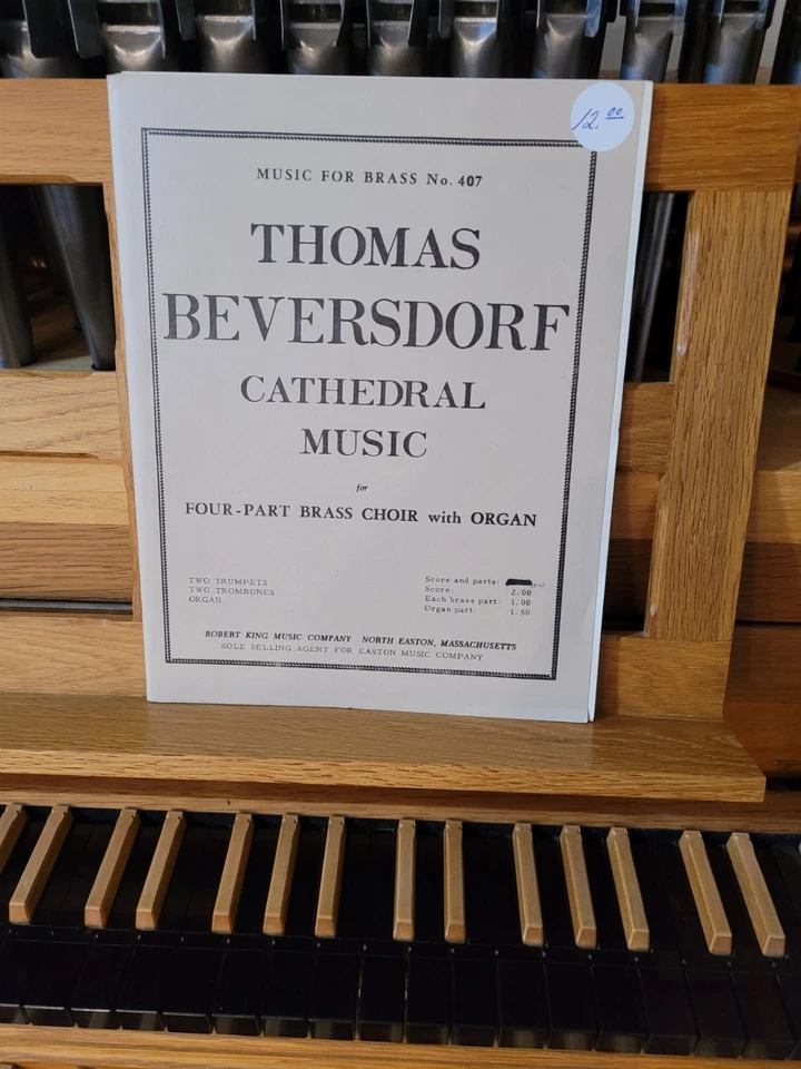 * Thomas Beversdorf: música catedral; cuarteto de latón y órgano (rey) Foto 1 de 1