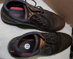 Levi's Mens Ankle Boots with Denim Trim size 13 - Foto 1 di 5