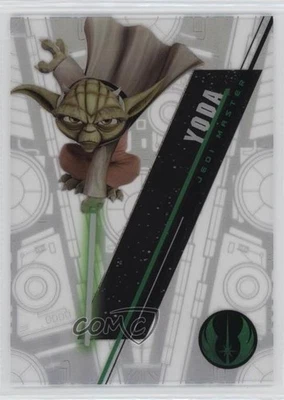 2016 Topps Star Wars High Tek Form 1 Pattern 2 Star Destroyer Yoda #SW-37 8d4 - Image 1 of 3