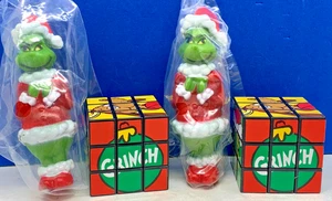 NEW GRINCH Vinyl Figure & Puzzle Cube - GREAT STOCKING STUFFER OR PARTY FAVORS - Picture 1 of 11