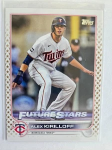 2022 Topps Series 1 Baseball GOLD STAR 197 Alex Kirilloff, Minnesota Twins - Picture 1 of 2