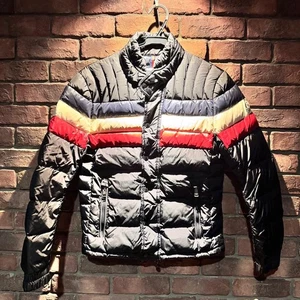MONCLER Puffer Jacket MENUIRE Tricolor Navy - Picture 1 of 11
