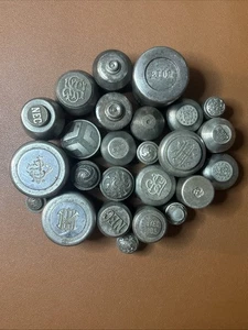 Vintage 1920s Glass Button Molds - Picture 1 of 4