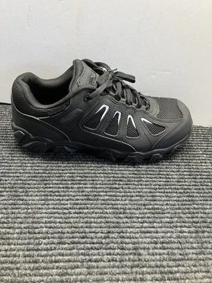 Thorogood 鞋男式 10 码黑色皮革 EH SR ASTM F2413 工作安全鞋头 — 第 1/4 张图片