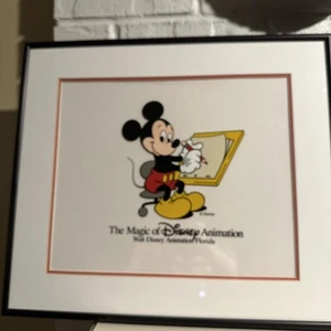 Walt Disney Sericel The Magic Of Disney Animation Mickey First, Limited Edition - Picture 1 of 7
