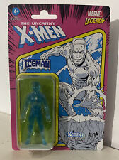 Hasbro Marvel Legends Iceman Kenner Retro Series 3.75    Figure NIB 2021 Us Seller