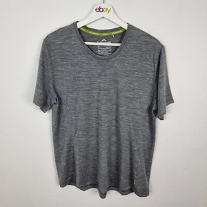 Kathmandu Corespun Merino Wool T-Shirt Grey Size 16 - Picture 1 of 4