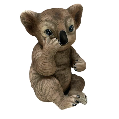 R. J. Brown KOALA BEAR Figurine River Shore Mexico 1979 Australian Animal #0059 - Image 1 of 4